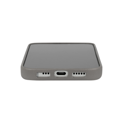 Alto Clop Leather Magnetic Case iPhone 16 Pro - Cement
