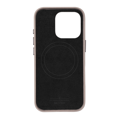 Alto Clop Leather Magnetic Case iPhone 16 Pro - Cement