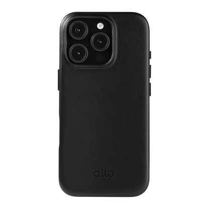 Alto Clop Leather Magnetic Case iPhone 16 Pro - Raven