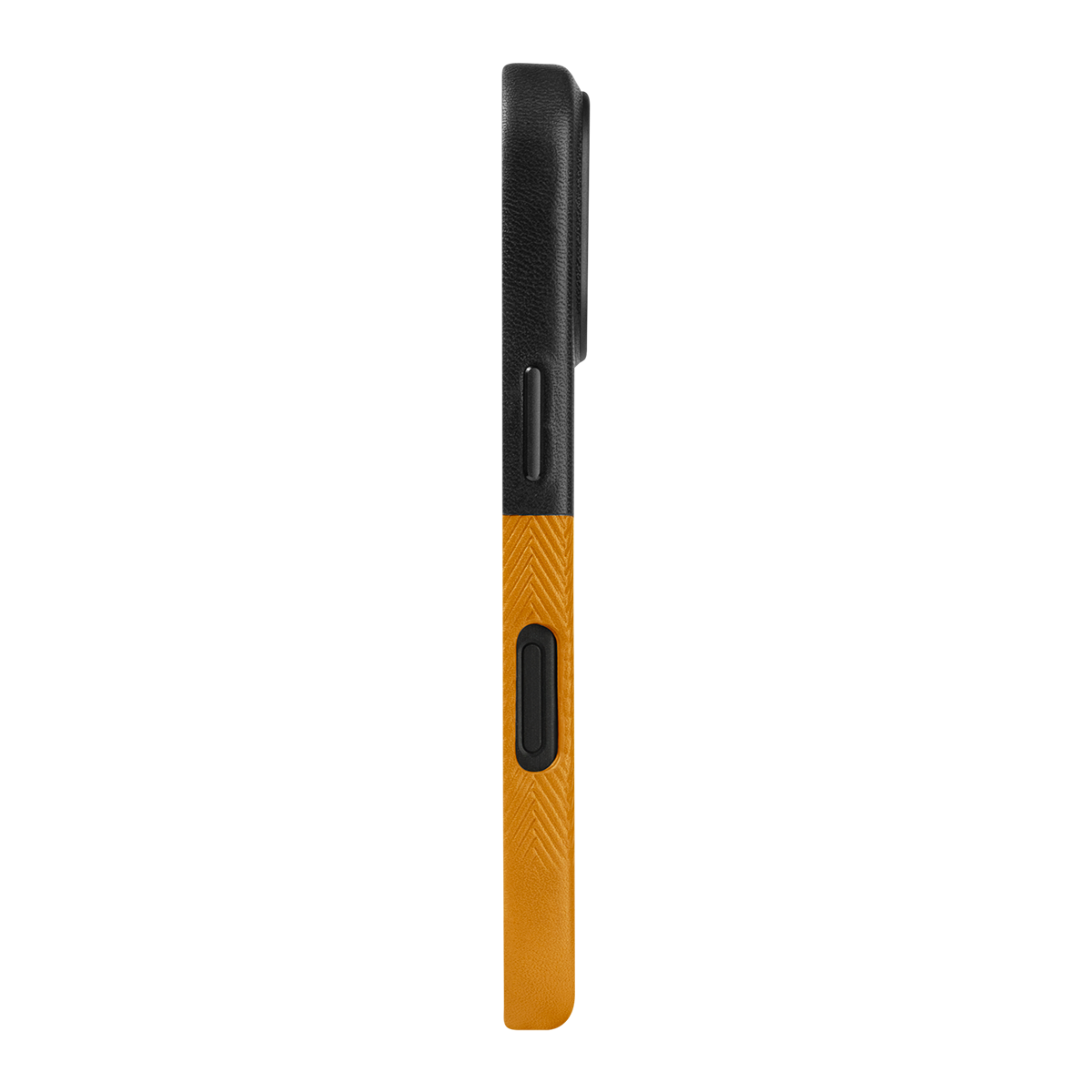 Alto Herring Leather Magnetic Case iPhone 16 Pro - Raven / Caramel