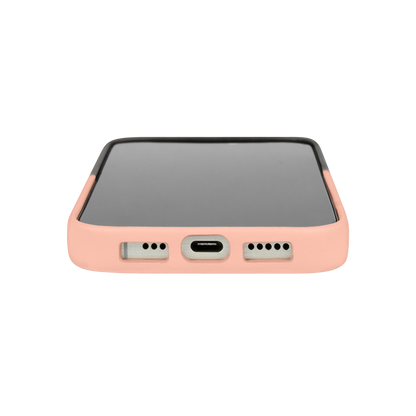 Alto Herring Leather Magnetic Case iPhone 16 Pro - Cement / Pink