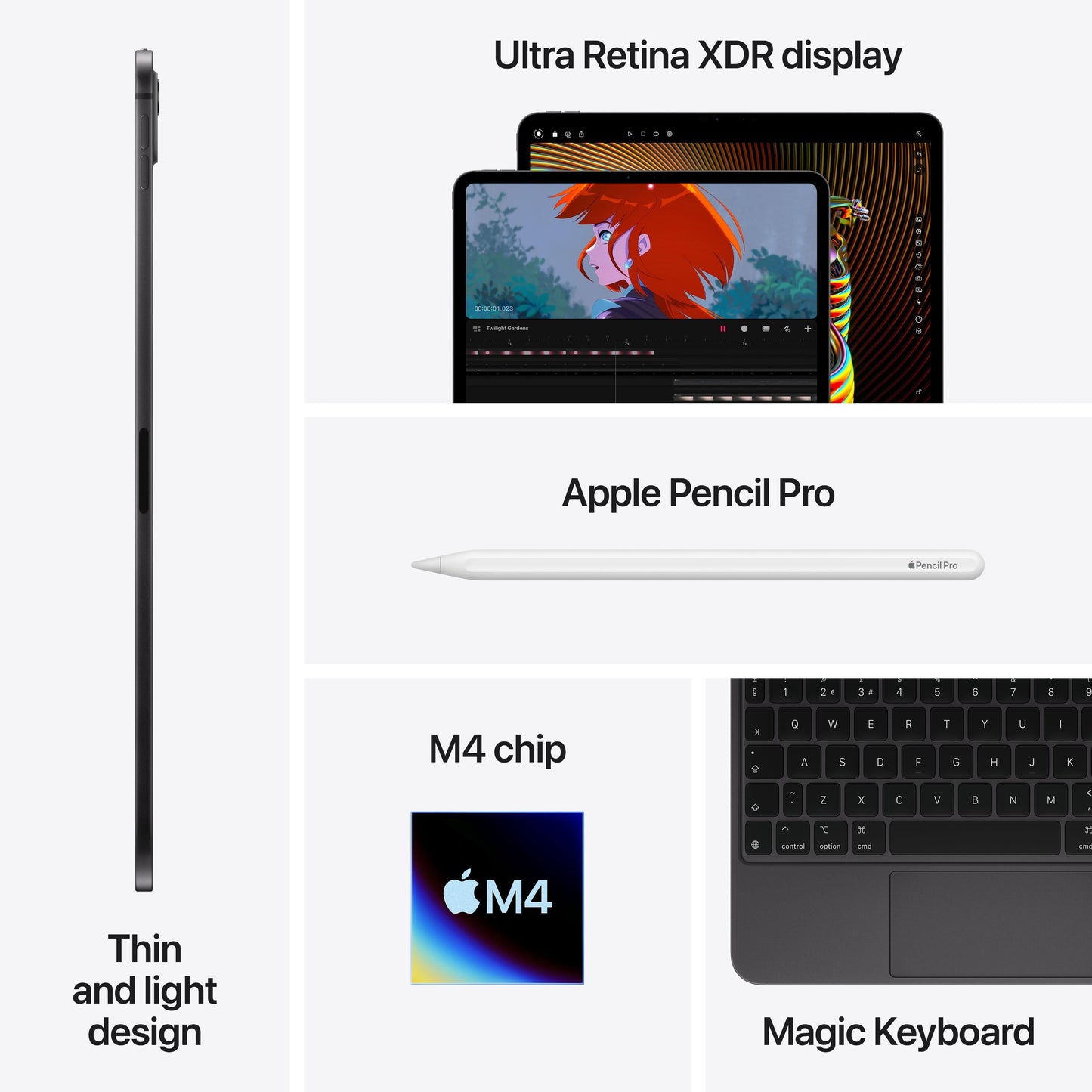 11-inch iPad Pro M4 with standard glass