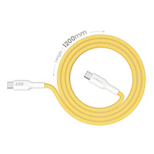 ALPHA Cable Type C to Type C - Yellow (ALUSB-CC2 (C to C)