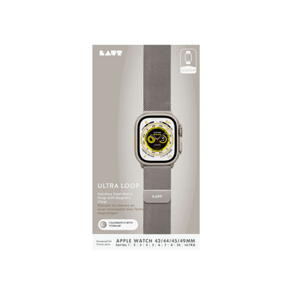 Laut Ultra Loop for Apple Watch Ultra 49mm (Series 3/2/1) - Titanium