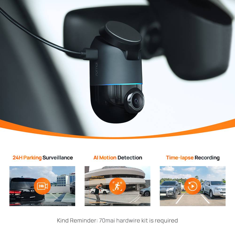 70mai Dash Cam Omni X200 64GB