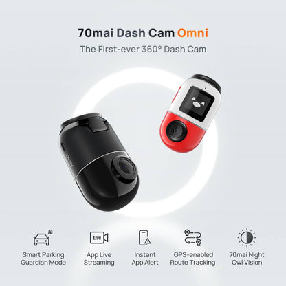 70mai Dash Cam Omni X200 64GB