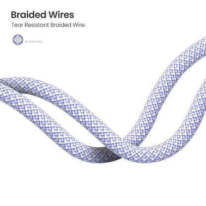 ALPHA Cable Type C to Lightning - Purple (ALUSB-CL2 (C to L)
