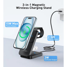 CHOETECH T611-F-CCBK 3-IN-1 MAGNETIC WIRELESS CHARGER