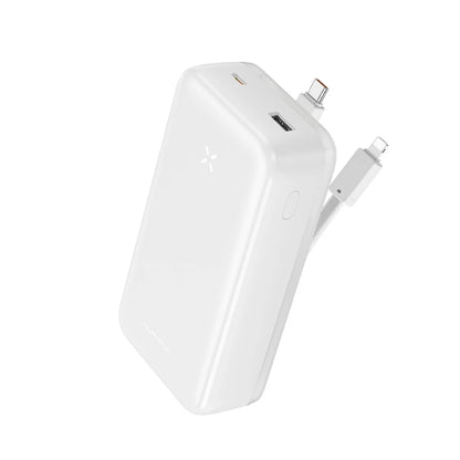 ALPHA 20000mAh powerbank with build-in Type C and Lightning Cable