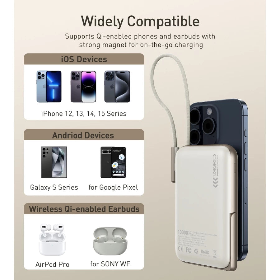 CHOETECH B735-CCWH POWER BANK
