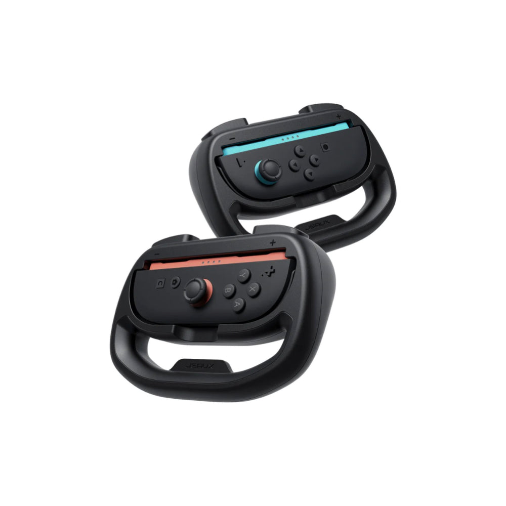 Jsaux Racing Steering Wheel for Switch 2 (Black)