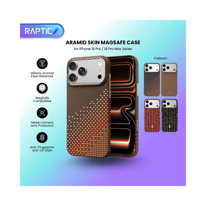 Raptic Aramid Skin for iPhone 18 Pro series