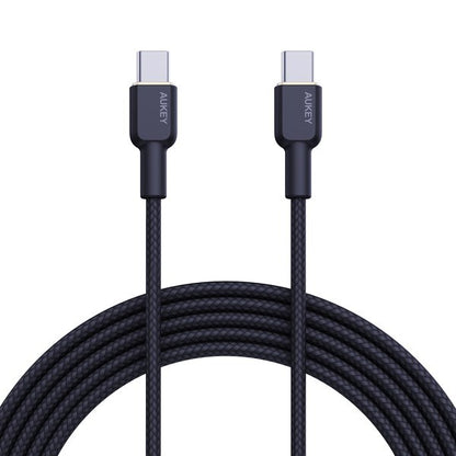 Aukey 1m Nylon Braided USB-C to USB-C Cable