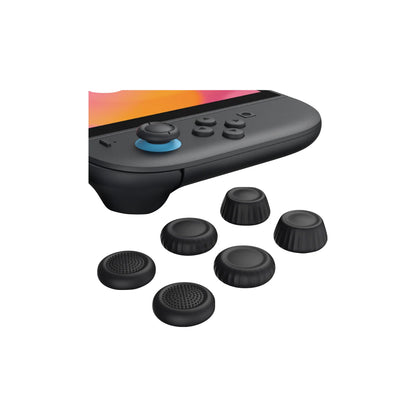 Jsaux Multi-Mode Joystick Cap and Thumb Grip with Lever Guard Set for Switch 2