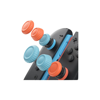 Jsaux Multi-Mode Joystick Cap and Thumb Grip with Lever Guard Set for Switch 2