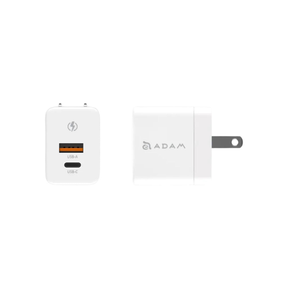 ADAM elements OMNIA X35A GaN 35W Dual Port Compact Wall Charger (White)