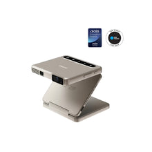 Aurzen Zip Tri-Fold Portable Mini Projector- Titanium Gold